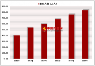 我国整形美容行业市场需求呈高速上升状况